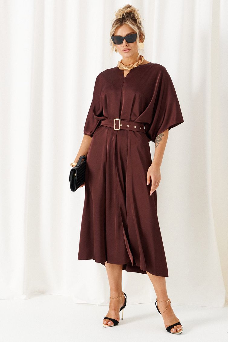 Платье Beautiful & Free арт. 6443 шоколад