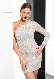 Dress Elletto Life #1053 bezh