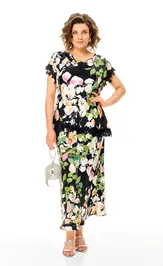 Костюм Michel Chic 1460 цветочный