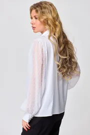 Blouse Abbi #4025 belyj