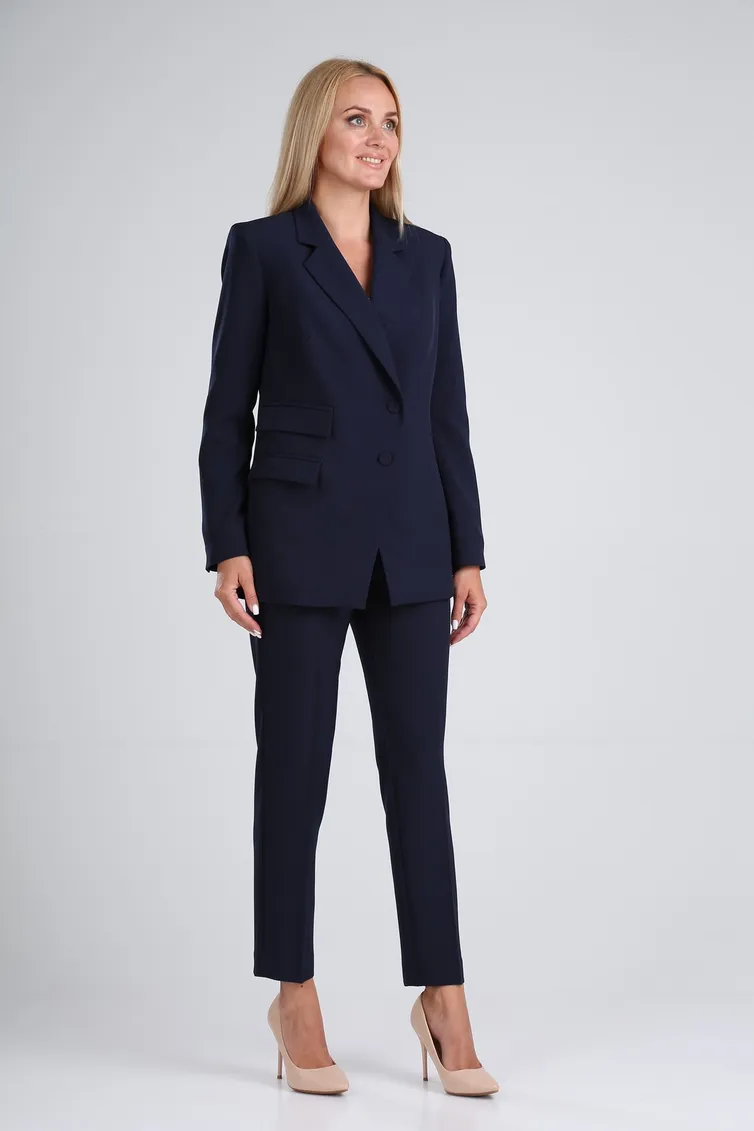 Garnitur Vilena-fashion #731 temno-sinij