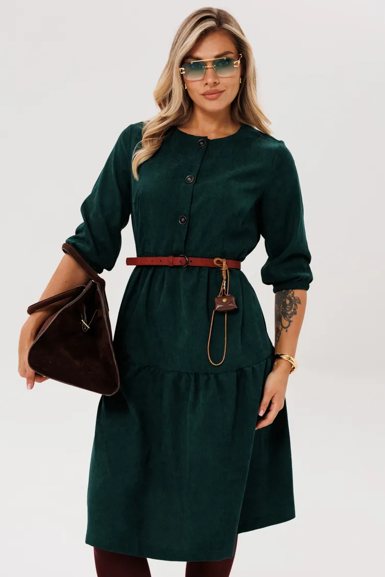 Sukienka Anelli Laurel #1649 aristokraticheskiĭ zelenyĭ