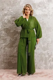 Suit Anastasia #1063.1 travyanoj zelenyj