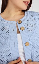 Кардиган BONADI 2178 голубой