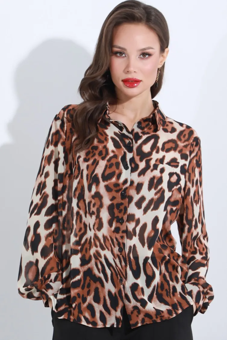 Bluzka DS Trend #B-2134 (Dzhessi, print)