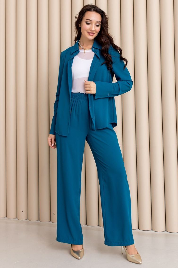 Брюки TOOK A LOOK & Angelika арт. МБ-013 морская волна