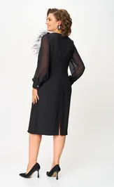 Sukienka Anastasia MAK 1274 chyornyj