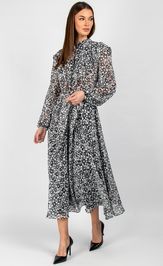 Dress VIZAVI 833 cherno-belyj
