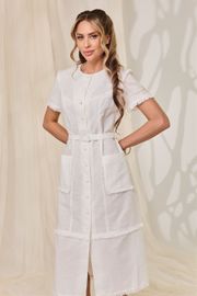 Sukienka Golden Valley #44281 belyj