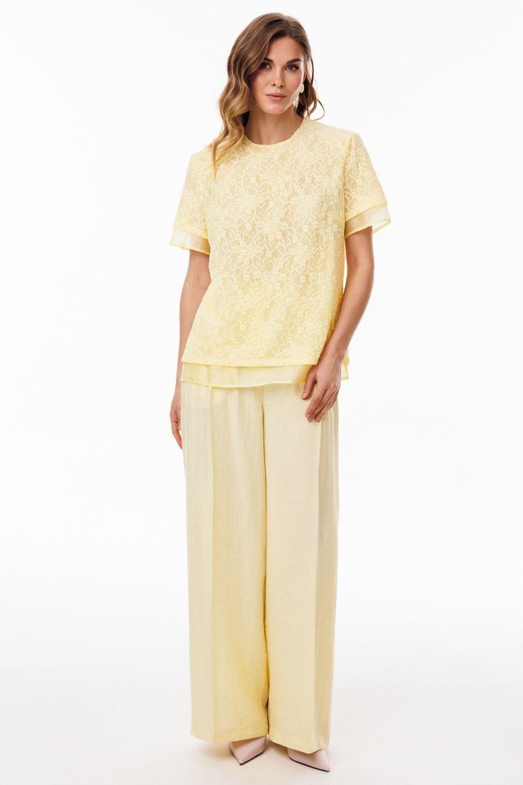 Блузка EOLA арт. 3121 сливочное масло