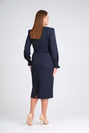Sukienka Vilena-fashion #653 temno-sinij