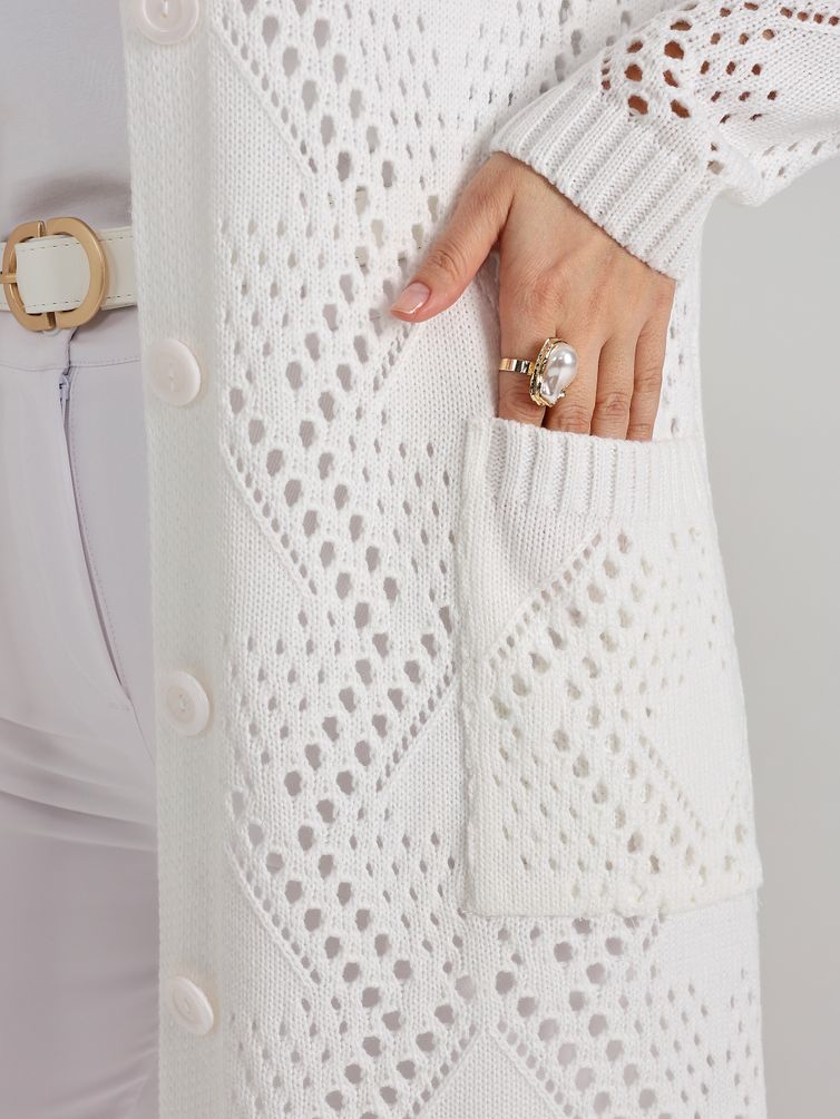 Кардиган BONADI арт. 2214 белый