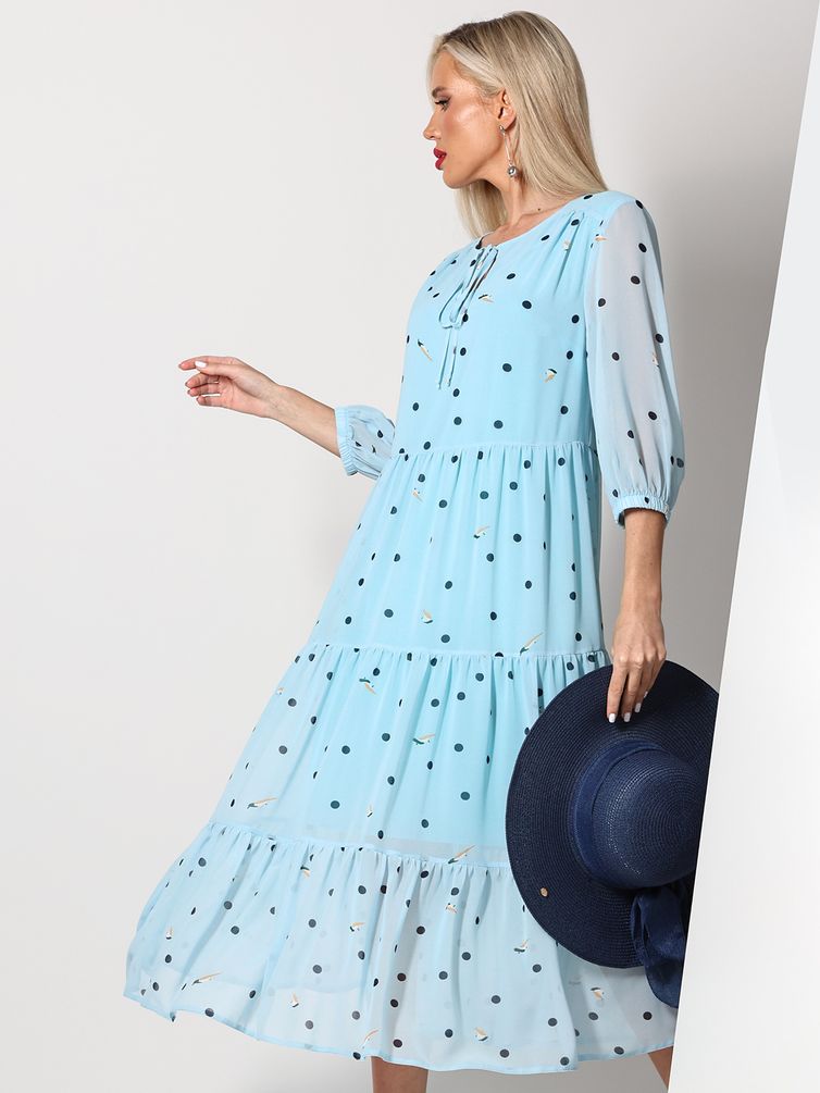 Платье DS Trend арт. ЮС-1082 (Все о нежности, дивная нью)