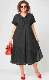Dress EVA GRANT 7293chernyj