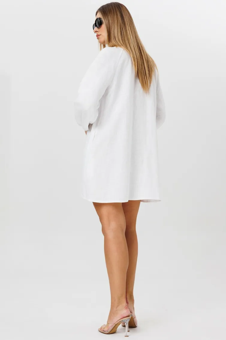Sukienka Ma Cherie #9004 belyj