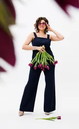 Топ Anelli Laurel 1387 синяя ночь