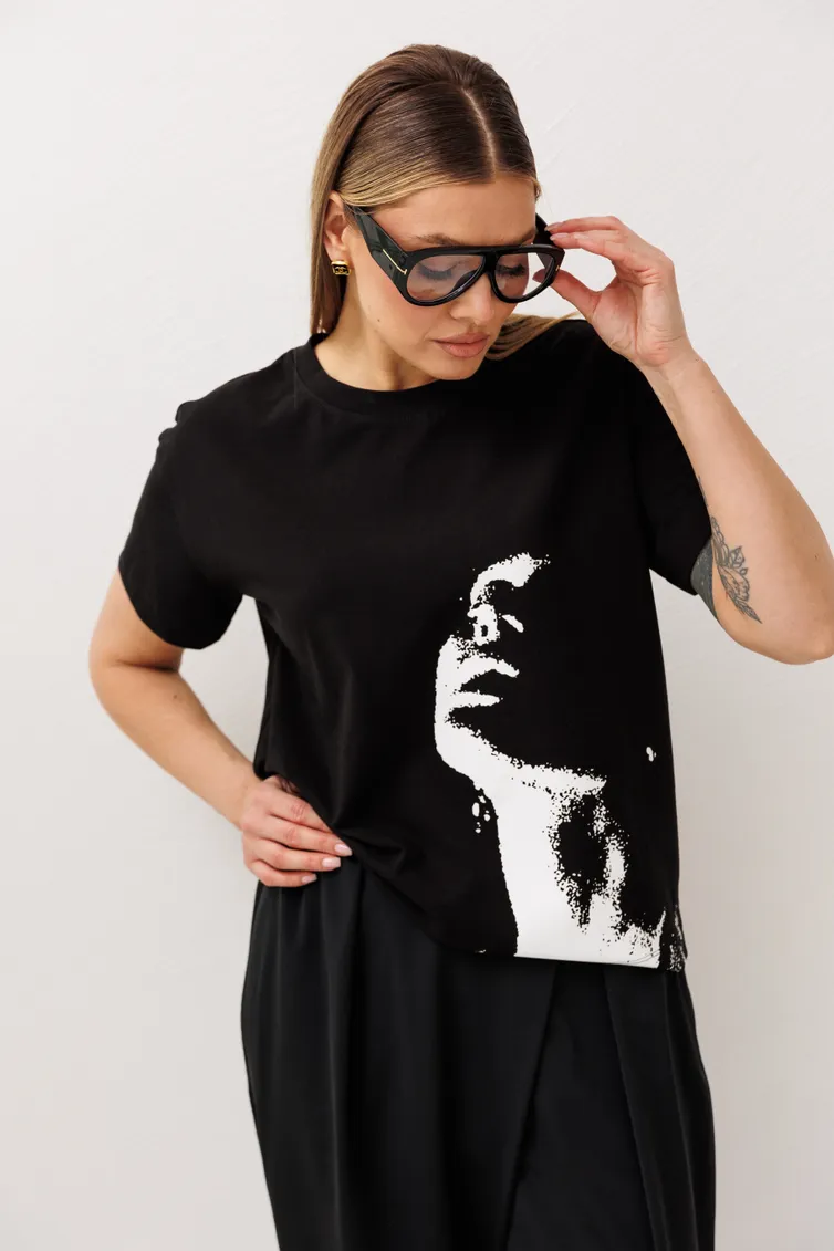 T-Shirt Fantazia Mod #5475 chernyj