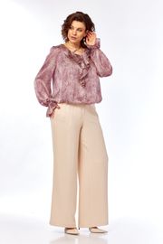 Blouse Olga Style #S889 bordovyj