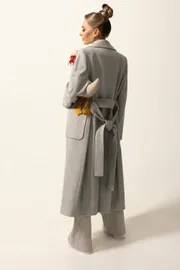 Płaszcz Golden Valley #7149 seryj