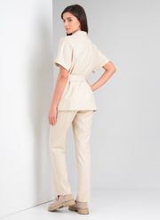 Костюм Vilena-fashion арт. 802 кремовый