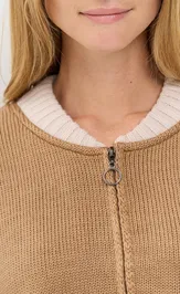 Sweter Newvay 9252-91055 karamelnyj kofe/vanil