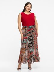 Юбка Avila арт. 1015 бордовый