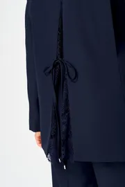 Suit Vilena-fashion #1138 temno-sinij