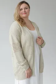 Sweter Romgil #TZ738L svetlo-bezhevyj