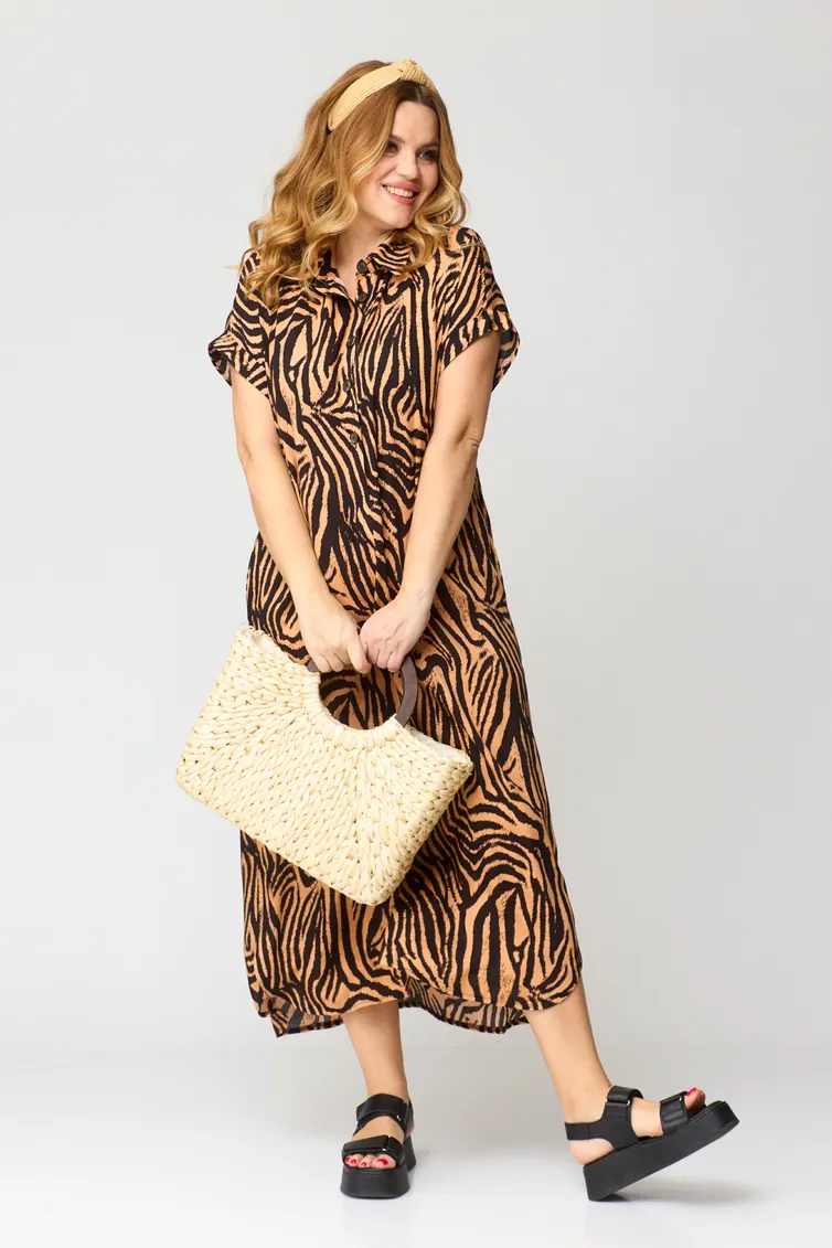 Sukienka Michel Chic #993/2 safari
