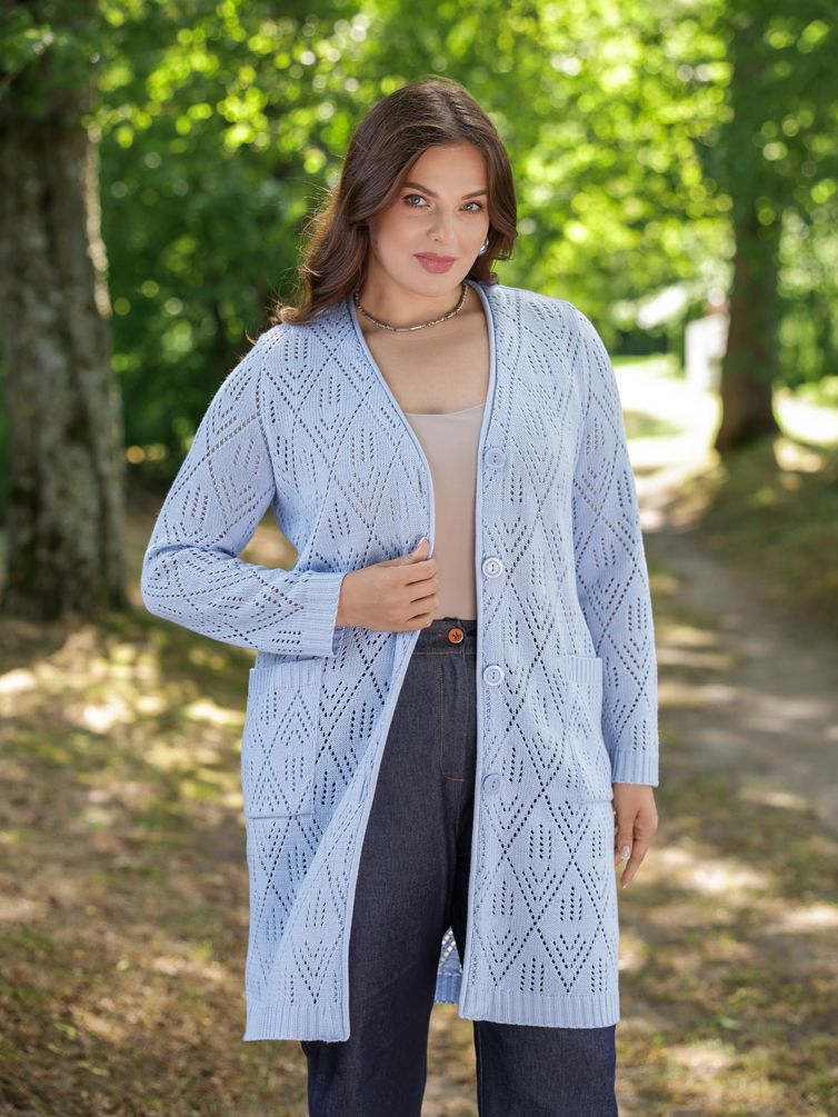 Жакет BONADI арт. 1958 голубой