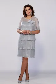 Платье Mira Fashion арт. 4389-7 сереб