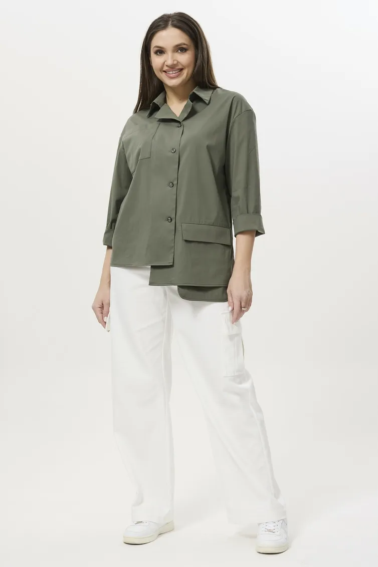 Shirt Ma Cherie #1067 xaki