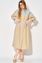 Sukienka LAIKONY #L-434 bezhevyj