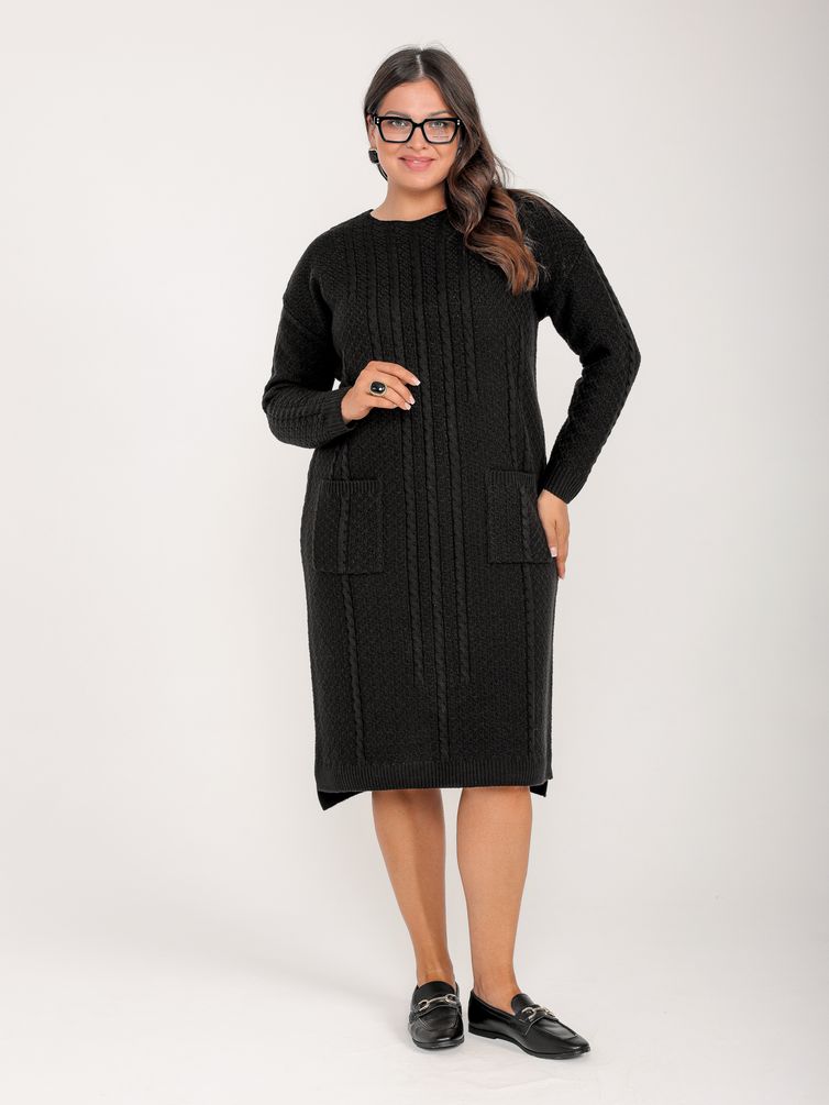 Платье BONADI арт. 2017 глубокий черный