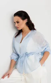 Блуза MiSlana 1300 голубой