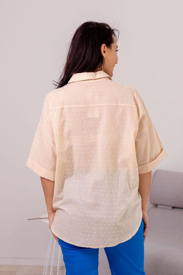 Blouse TOOK A LOOK & Angelika #TB-78 slivki