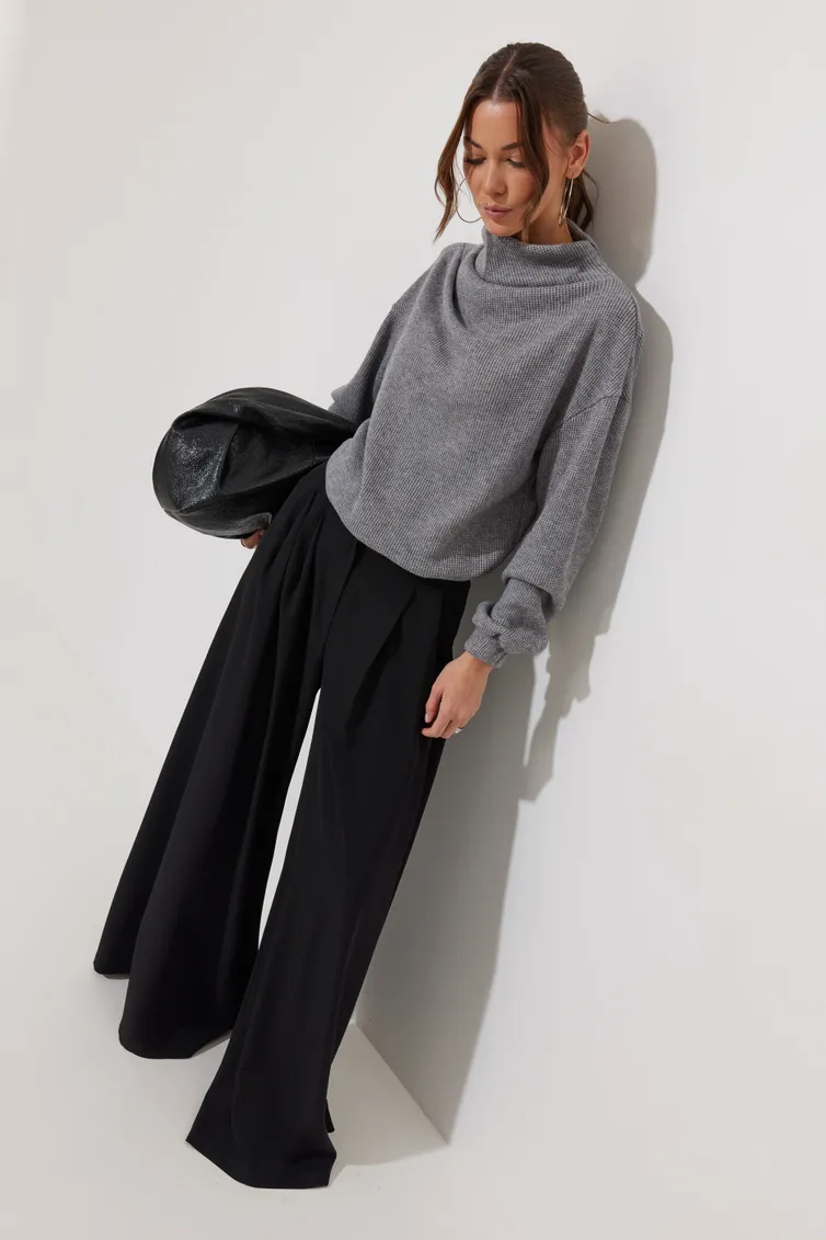 Jumper Lyushe #4269 seryj