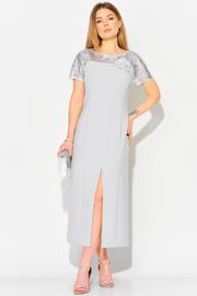 Платье LAIKONY арт. L-114 светло-серый