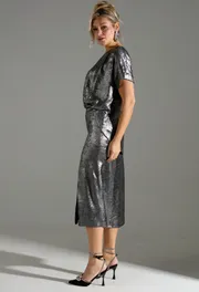 Zestaw LM project #M 0094 seryj shimmer