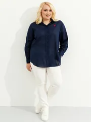 Рубашка Ketty арт. K-03840 синий