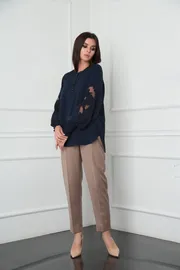 Bluzka SandyNA #130413 sinij