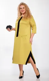 Платье Michel Chic 2073 горчица