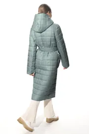 Coat Golden Valley #7145 biryuzovyj
