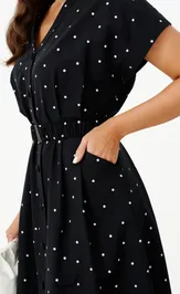 Dress PND 88783 chernyj