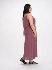 Sukienka FASHION CENTRE #L-4259/Sine-kirpichnyj melanzh/164