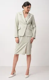 Жакет FASHION CENTRE Пш-4137 эвкалипт