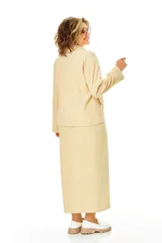 Garnitur Anastasia #1384 slivochnyj