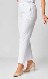 Брюки БелЭльСтиль 586-287 белый джинс