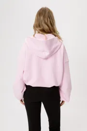 Bluza Z Kapturem Pirs #6399 rozovyj