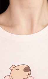 Сорочка Купалинка 40007G 158,164 Пудровый